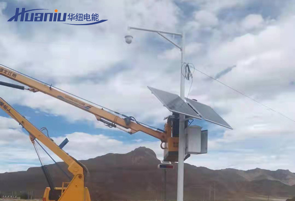 水庫河道太陽能供電系統